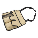 Camping Chair Hanging Bag Waterproof Oxford Cloth Adjustable Portable Beach Chairs Side Storage Bags for Outdoor Khaki