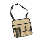 Camping Chair Hanging Bag Waterproof Oxford Cloth Adjustable Portable Beach Chairs Side Storage Bags for Outdoor Khaki - Extra Image