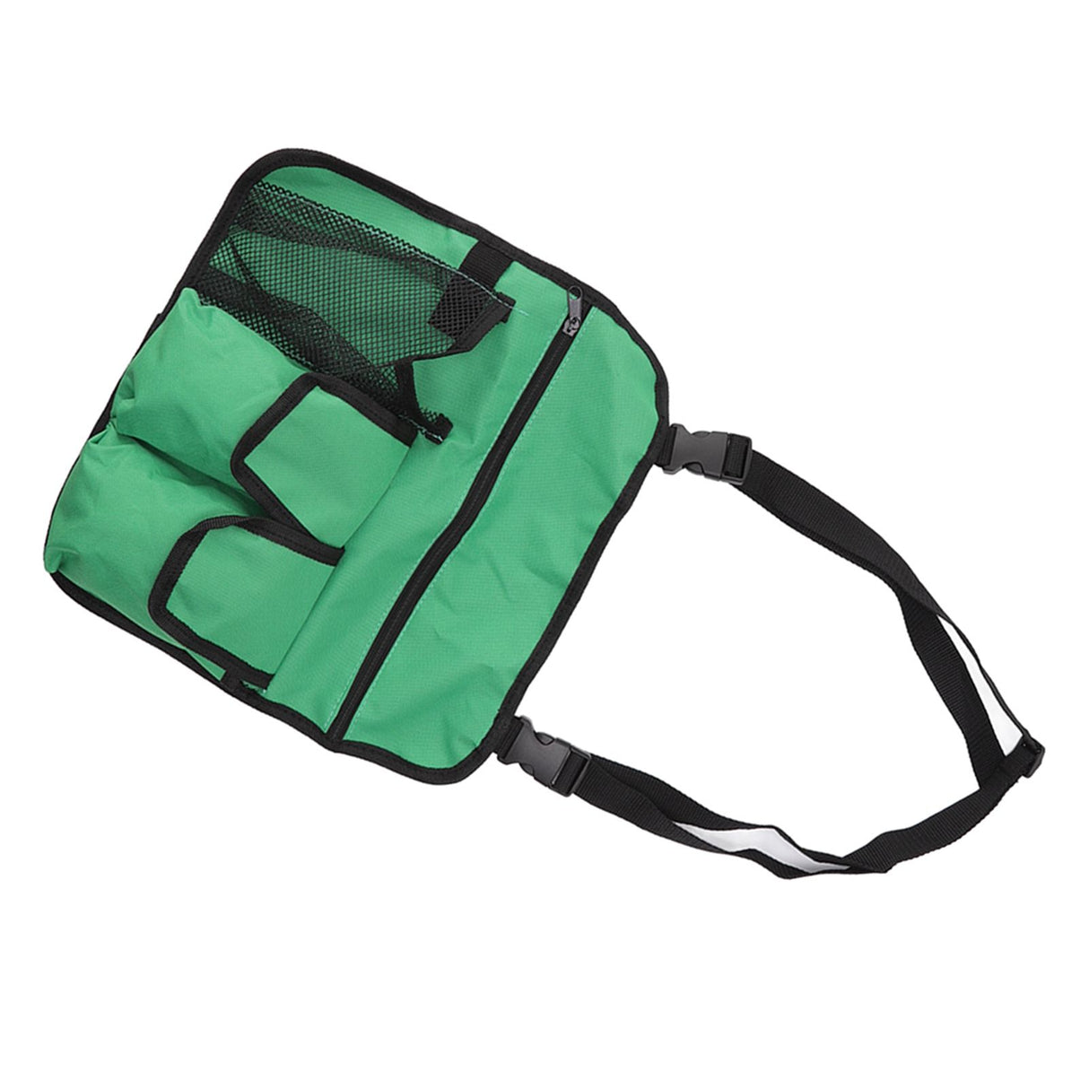 Camping Chair Hanging Bag Waterproof Oxford Cloth Adjustable Portable Beach Chairs Side Storage Bags for Outdoor Green