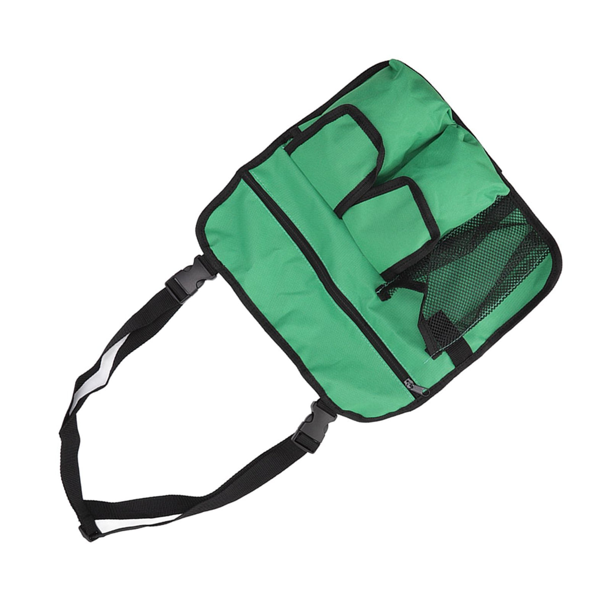 Camping Chair Hanging Bag Waterproof Oxford Cloth Adjustable Portable Beach Chairs Side Storage Bags for Outdoor Green