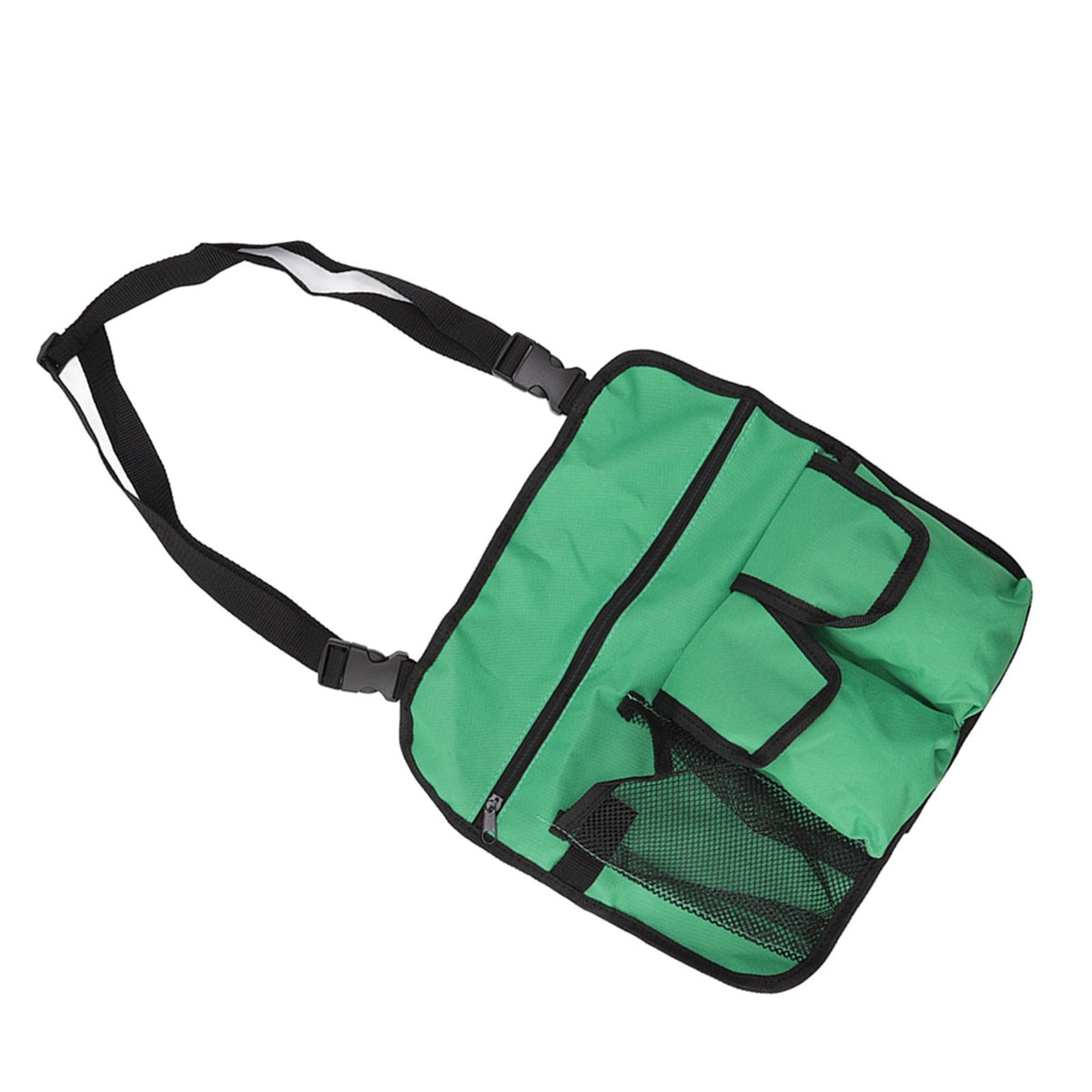 Camping Chair Hanging Bag Waterproof Oxford Cloth Adjustable Portable Beach Chairs Side Storage Bags for Outdoor Green