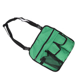Camping Chair Hanging Bag Waterproof Oxford Cloth Adjustable Portable Beach Chairs Side Storage Bags for Outdoor Green - Close-Up Angle