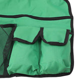 Camping Chair Hanging Bag Waterproof Oxford Cloth Adjustable Portable Beach Chairs Side Storage Bags for Outdoor Green - Extra Image