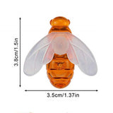 Solar Bee String Lights Outdoor Led Honeybee Fairy Lights Waterproof Solar Bumble Bee Lights for Garden Christmas Decor Warm White 7 Meters 50 Lights(8 Function)