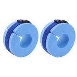 2 Pcs Thicken Baby Swim Cuffs EVA Children's Swimming Buoyancy Foam Arm Ring Kid's Swmming Equipment Blue Belt