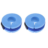 2 Pcs Thicken Baby Swim Cuffs EVA Children's Swimming Buoyancy Foam Arm Ring Kid's Swmming Equipment Blue Belt