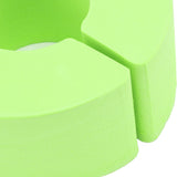2 Pcs Thicken Baby Swim Cuffs EVA Children's Swimming Buoyancy Foam Arm Ring Kid's Swmming Equipment Green Belt