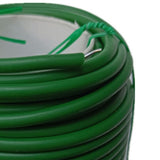 Twist Tie Plant Cable Support Twine Plastic Coated Iron Wire Tool for Garden Horticulture 3.5mm X 20m / 0.14in X 65.62ft