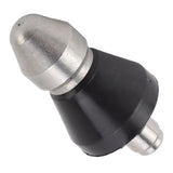 G1/4 Sewer Pipe Cleaning Nozzle Stainless Steel Pressure Sewer Jetter Nozzle for Pipe Unclogger Cleaning Accessories