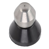 G1/4 Sewer Pipe Cleaning Nozzle Stainless Steel Pressure Sewer Jetter Nozzle for Pipe Unclogger Cleaning Accessories
