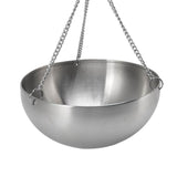 Sauna Bowl Stainless Steel Hanging Aromatherapy Oil Cup with Wooden Block for Sauna Room L 20cm - Extra Image