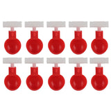 10 Set Chicken Waterer Cups Automatic Filling Prevent Leakage Pigeon Drinking Bowl for Ducks Birds G1/2