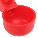 10 Set Chicken Waterer Cups Automatic Filling Prevent Leakage Pigeon Drinking Bowl for Ducks Birds G1/2 - Extra Image