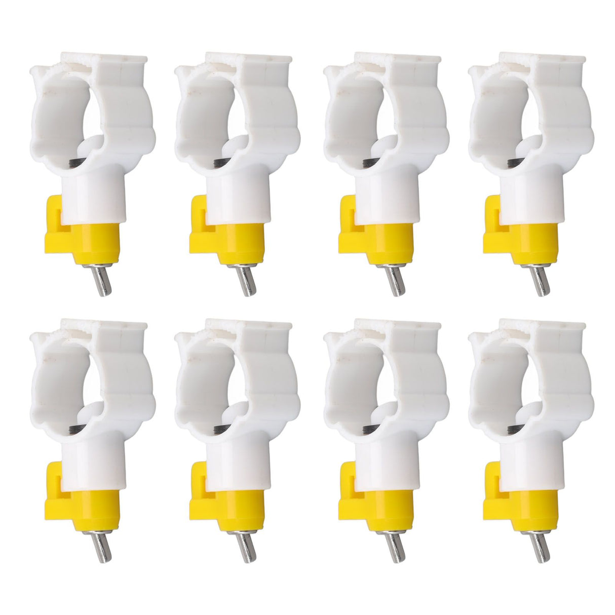 20pcs Chicken Water Nipples Thickened Ball Valve Automatic Drinking Nipples for Poultry