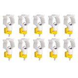 20pcs Chicken Water Nipples Thickened Ball Valve Automatic Drinking Nipples for Poultry