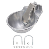 Automatic Livestock Drinking Bowl Aluminium Alloy Thickened Robust Drinking Sink for Cat Sheep Dog Cattle