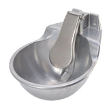 Automatic Livestock Drinking Bowl Aluminium Alloy Thickened Robust Drinking Sink for Cat Sheep Dog Cattle - Front View
