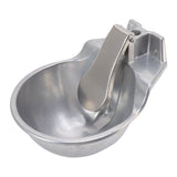 Automatic Livestock Drinking Bowl Aluminium Alloy Thickened Robust Drinking Sink for Cat Sheep Dog Cattle - Side View