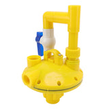 2 Way Recoil Pressure Regulator Automatic Increasing Reducing Valve for Chicken Duck Rabbit G3/4in - Close-Up Angle