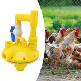 2 Way Recoil Pressure Regulator Automatic Increasing Reducing Valve for Chicken Duck Rabbit G3/4in