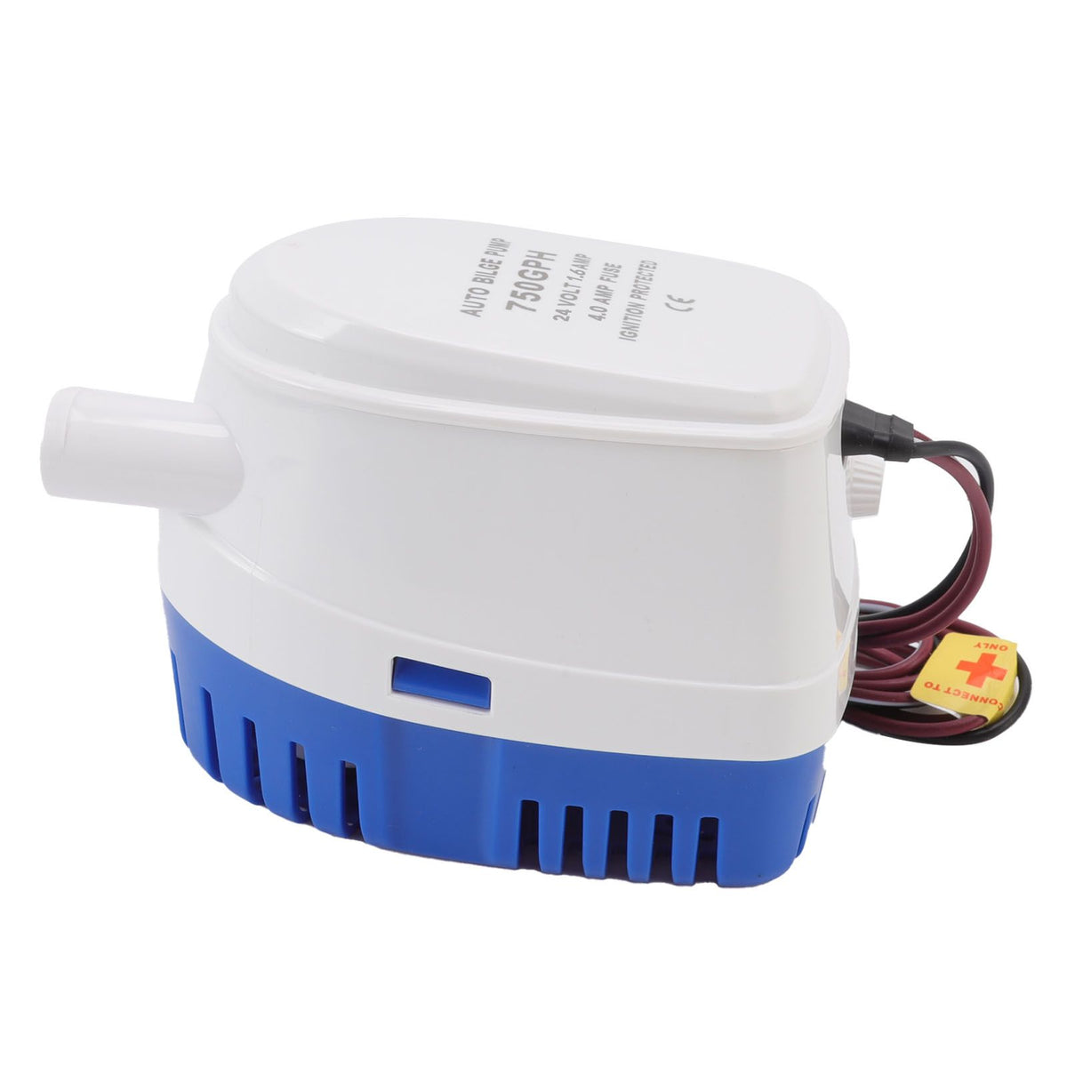 Auto Bilge Pump Impact Resistance Mini Multifunctional DC Submersible Pump with Float Switch 24V 1.6A 4A Fuse