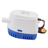 Auto Bilge Pump Impact Resistance Mini Multifunctional DC Submersible Pump with Float Switch 24V 1.6A 4A Fuse