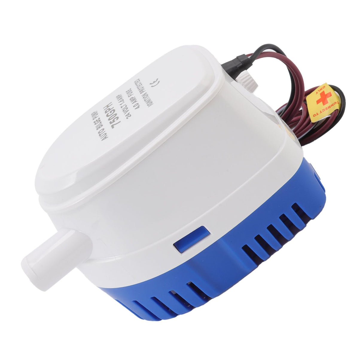 Auto Bilge Pump Impact Resistance Mini Multifunctional DC Submersible Pump with Float Switch 24V 1.6A 4A Fuse