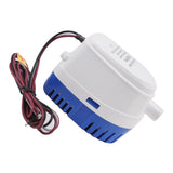 Auto Bilge Pump Impact Resistance Mini Multifunctional DC Submersible Pump with Float Switch 24V 1.6A 4A Fuse