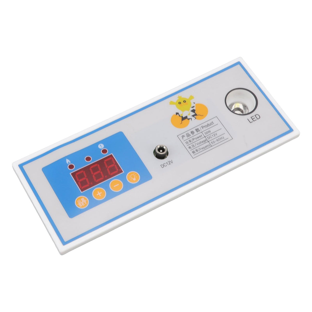 Incubator Temperature Controller Digital Full Automatic Incubator Thermostat for Egg 30W 12V