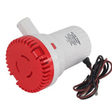 Bilge Pump Silent Boat Submersible DC Micro Drain Marine Sewage for Pond Pool 2000 GPH 24V