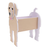 Cute Dog Flower Pot Dog Shape Planter Pot Animal Shaped Plant Container Holder for Outdoor Indoor Garden Decoration - Top-Down View