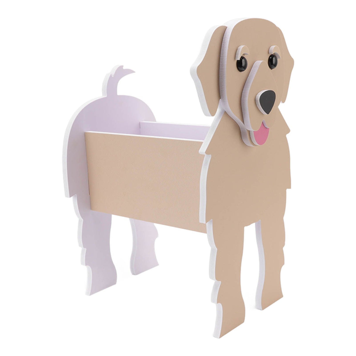 Cute Dog Flower Pot Dog Shape Planter Pot Animal Shaped Plant Container Holder for Outdoor Indoor Garden Decoration