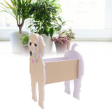 Cute Dog Flower Pot Dog Shape Planter Pot Animal Shaped Plant Container Holder for Outdoor Indoor Garden Decoration