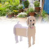 Cute Dog Flower Pot Dog Shape Planter Pot Animal Shaped Plant Container Holder for Outdoor Indoor Garden Decoration