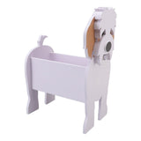Cute Dog Flower Pot Dog Shaped Planter Pot Handicraft Plant Container Holder for Outdoor Indoor