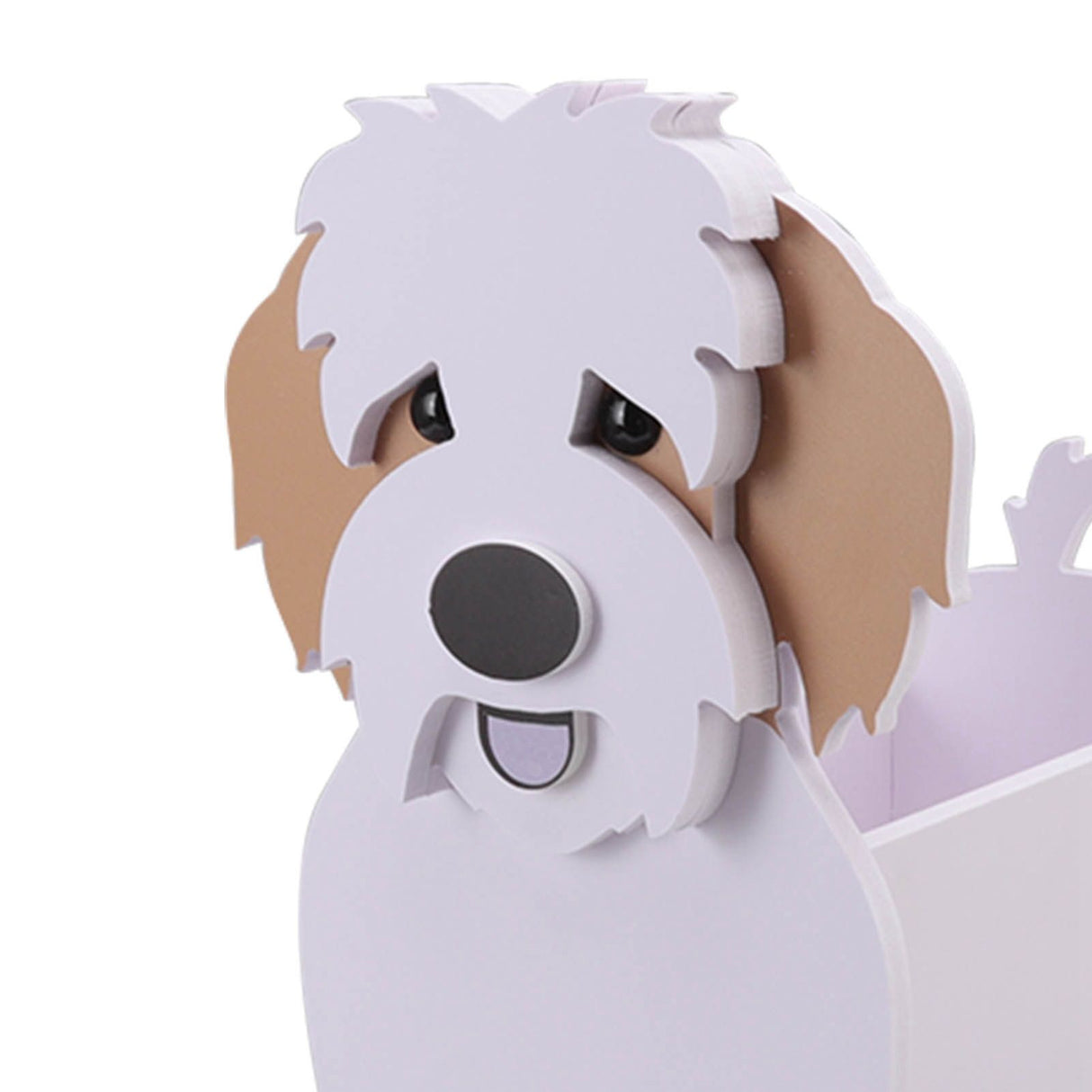 Cute Dog Flower Pot Dog Shaped Planter Pot Handicraft Plant Container Holder for Outdoor Indoor