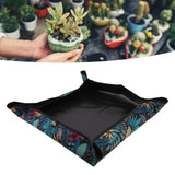 Succulent Plants Transplanting Mat Waterproof Foldable Oxford Cloth Plant Repotting Mat for Balcony - Extra Image