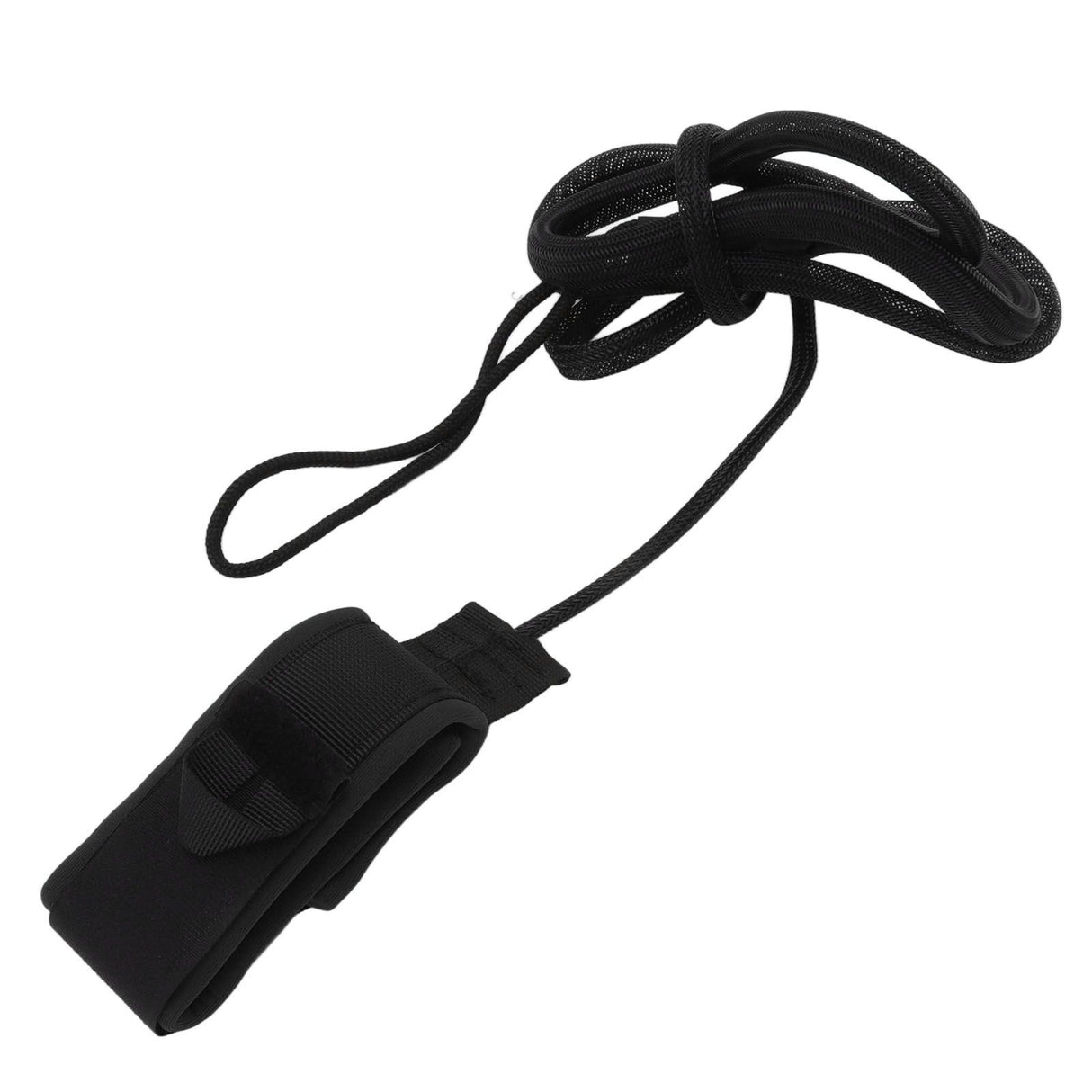 Surfboard Foot Rope Adjustable Ankle Cuffs Paddle Board Safety Lifeline Outdoor Accessories Black