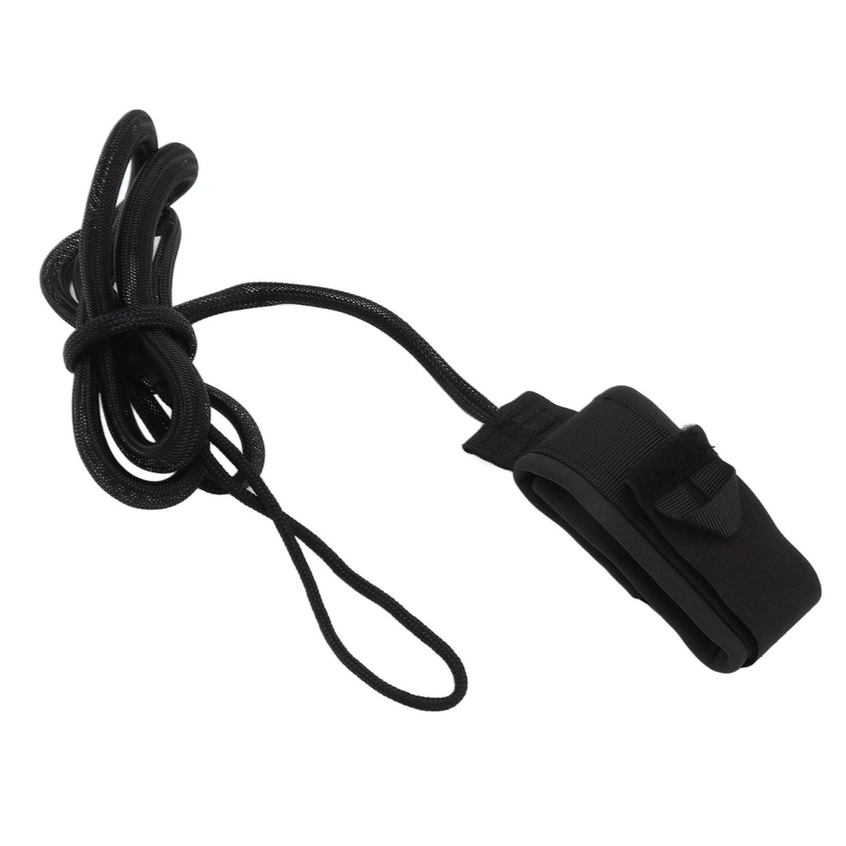 Surfboard Foot Rope Adjustable Ankle Cuffs Paddle Board Safety Lifeline Outdoor Accessories Black