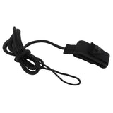 Surfboard Foot Rope Adjustable Ankle Cuffs Paddle Board Safety Lifeline Outdoor Accessories Black - Rear View