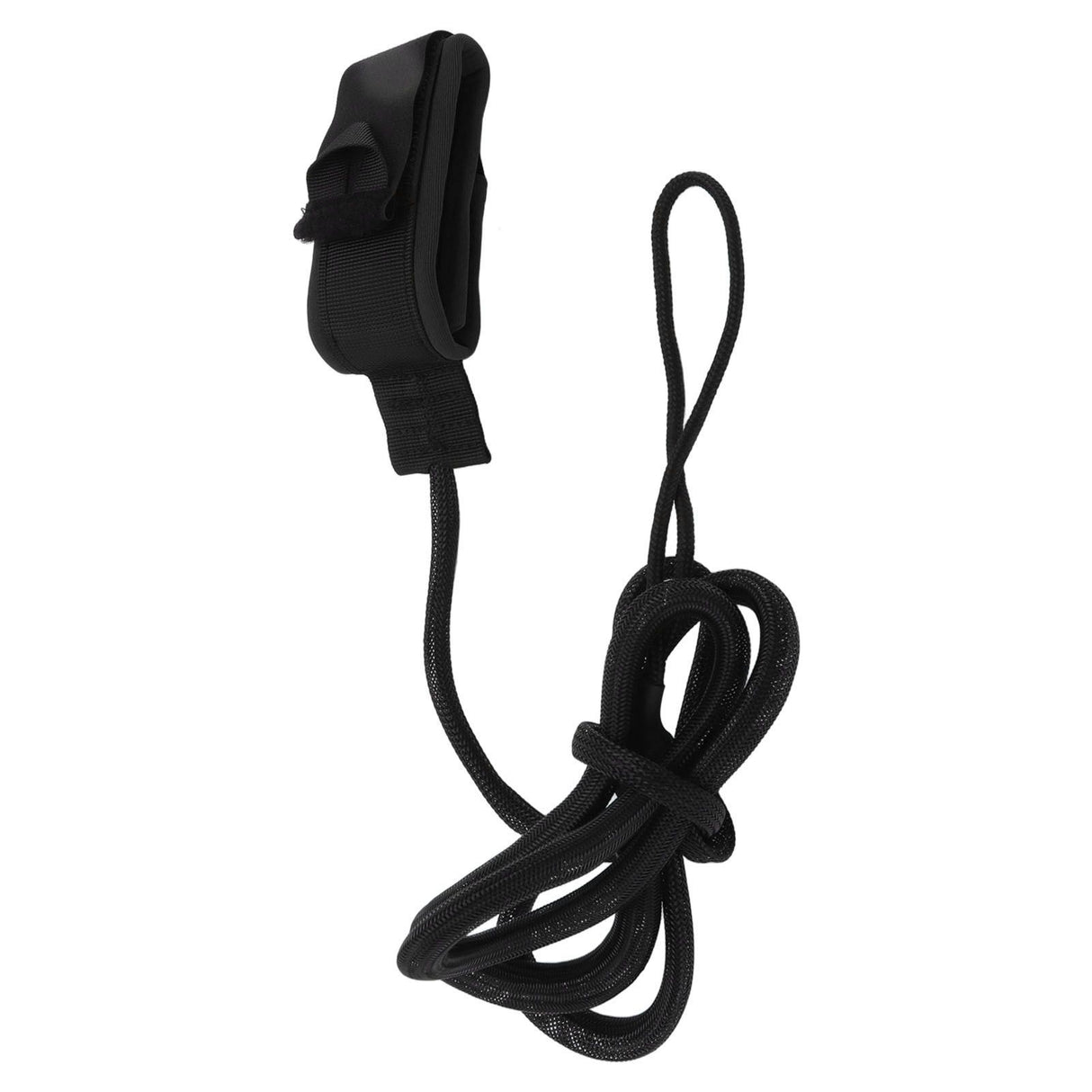 Surfboard Foot Rope Adjustable Ankle Cuffs Paddle Board Safety Lifeline Outdoor Accessories Black