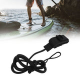 Surfboard Foot Rope Adjustable Ankle Cuffs Paddle Board Safety Lifeline Outdoor Accessories Black - Extra Image