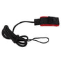 Surfboard Foot Rope Adjustable Ankle Cuffs Paddle Board Safety Lifeline Outdoor Accessories Black and Red