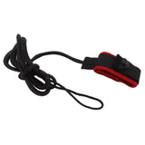 Surfboard Foot Rope Adjustable Ankle Cuffs Paddle Board Safety Lifeline Outdoor Accessories Black and Red