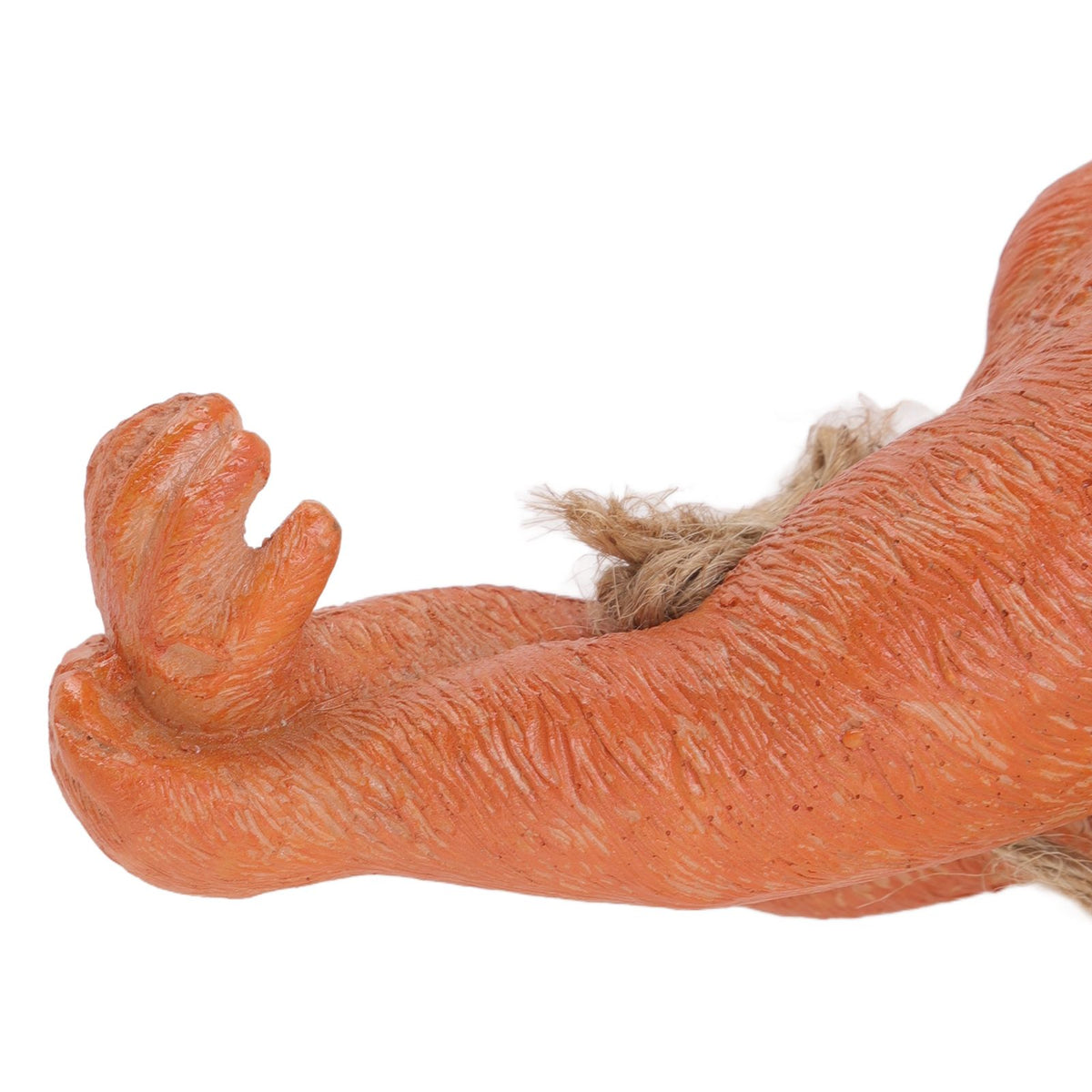 Swing Monkey Statue Ornament Resin Hand Painted Vivid Animal Sculpture Pendant for Garden