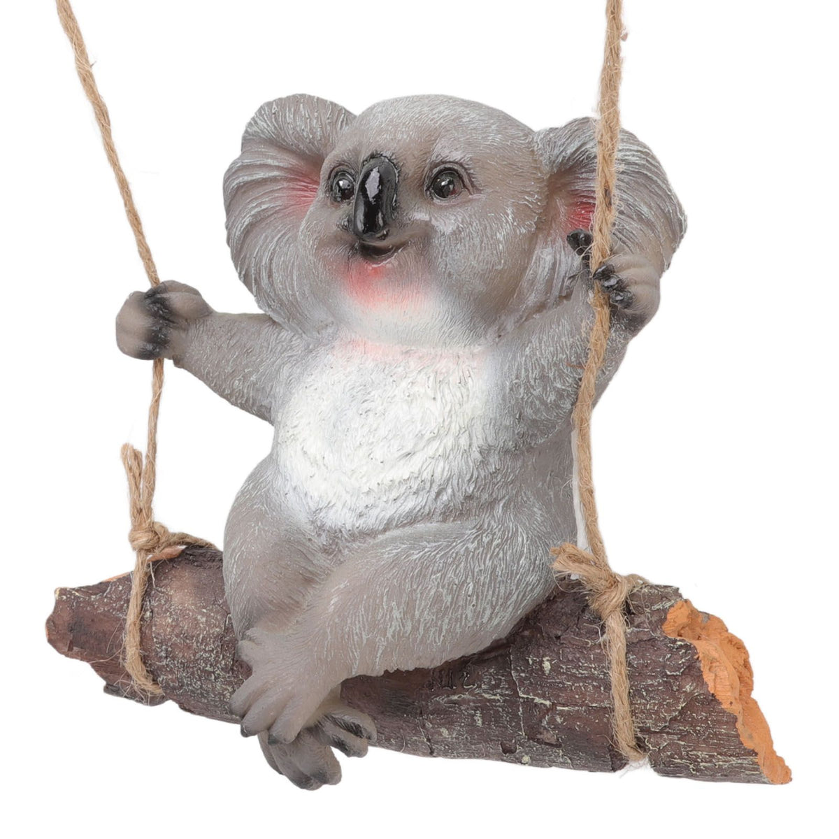 Swing Koala Sculpture Cartoon Synthetic Resin Animal Statues Decoration for Garden Decoration Accessories