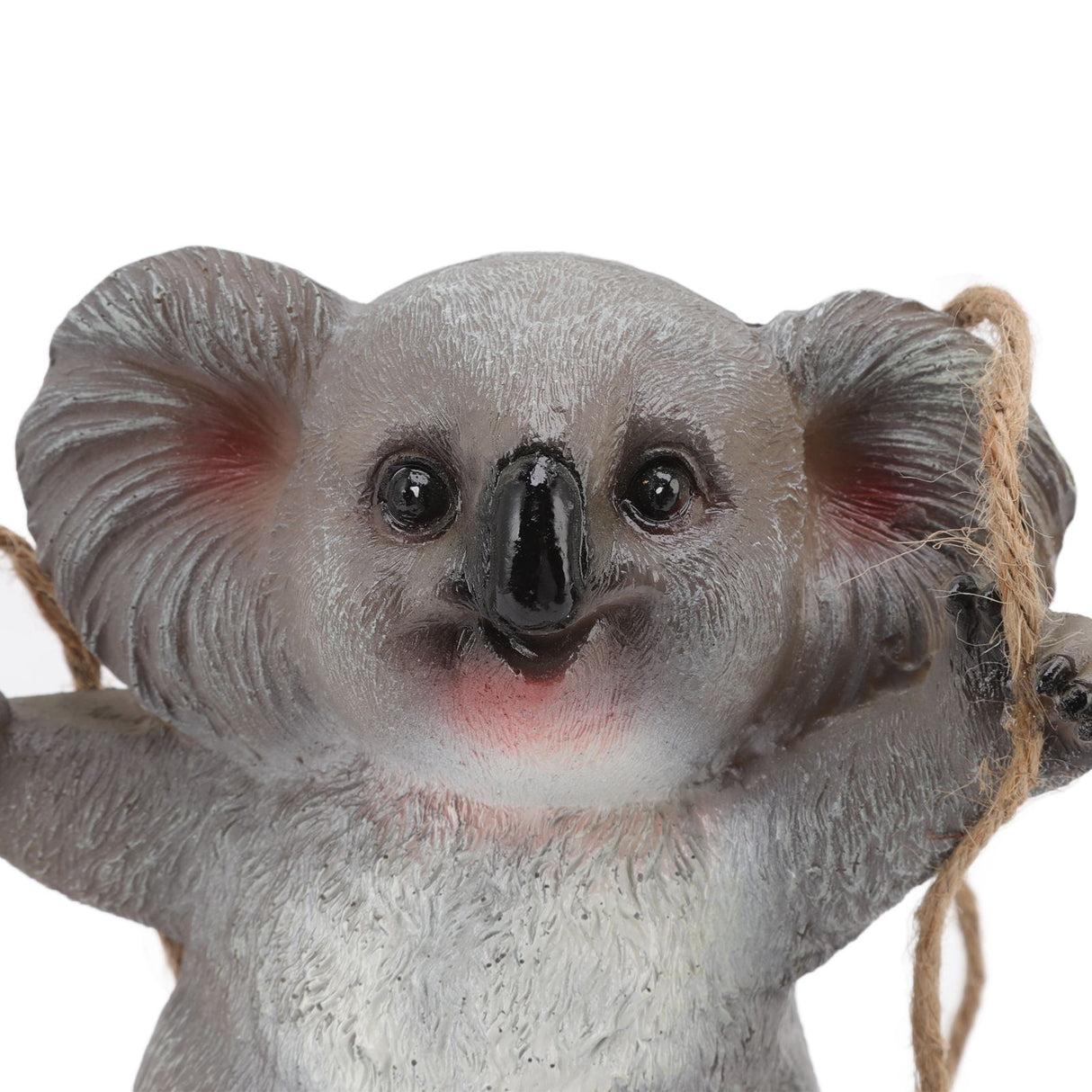 Swing Koala Sculpture Cartoon Synthetic Resin Animal Statues Decoration for Garden Decoration Accessories