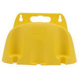 Wall Mounted Water Pipe Reel Bracket Hose Pipe Hanger Water Hose Storage Reel Holder for 20m Tube Winding Yellow - Front View