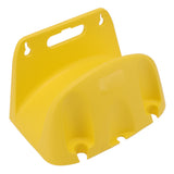 Wall Mounted Water Pipe Reel Bracket Hose Pipe Hanger Water Hose Storage Reel Holder for 20m Tube Winding Yellow