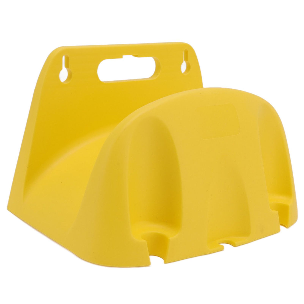 Wall Mounted Water Pipe Reel Bracket Hose Pipe Hanger Water Hose Storage Reel Holder for 20m Tube Winding Yellow